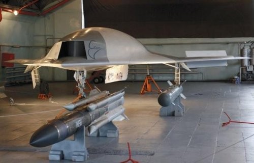 Máy bay tấn công không người lái Skat do Quân đội Nga nghiên cứu phát triển.
